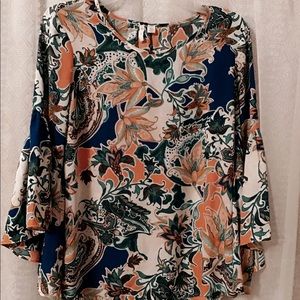 🤎 Bell sleeve top